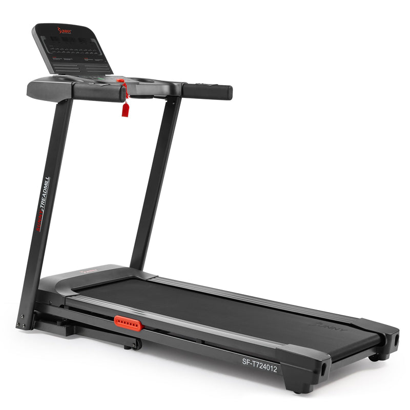 Sunny Health & Fitness Active 400 Foldable Treadmill – Auto Incline, Bluetooth & WiFi Connectivity